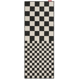 Tappeto Fatboy Carpretty Catwalk Square Affair 80x200 cm Antracite/ Crema