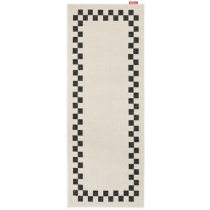 Tappeto Fatboy Carpretty Catwalk Check 80x200 cm Antracite/ Crema