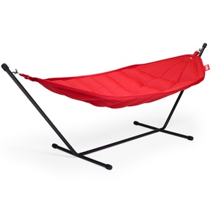 Amaca Fatboy Headdemock Superba A Righe Arancione/ Crema , con Fodera Inclusa.