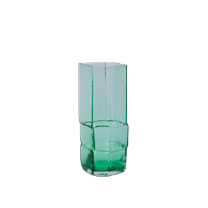 Ferm Living x Utzon Can Lis Muro Vaso H30 Verde Riciclato