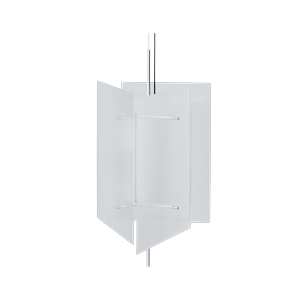 Ferm Living Oeste Lampadario Clear Glass