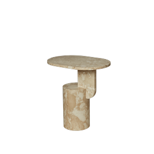Tavolino Laterale Ferm Living Insert Pietra/ Sabbia
