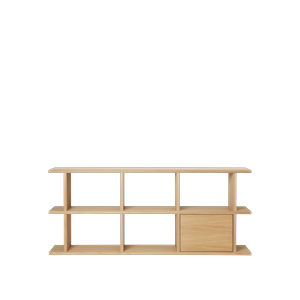 Libreria Kona Ferm Living in Rovere Naturale