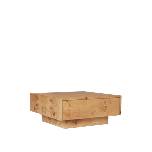 Tavolino da Caffè Contenitore Burl Ferm Living in Rovere Naturale