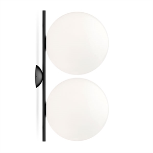 Flos IC C/W2 Applique Doppia Da Parete/soffitto Nero