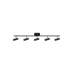 Globen Lighting Hubble 5 Plafoniera lunga Nero