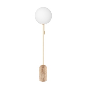 Globen Lighting Torrano Lampada da terra Beige Travertino