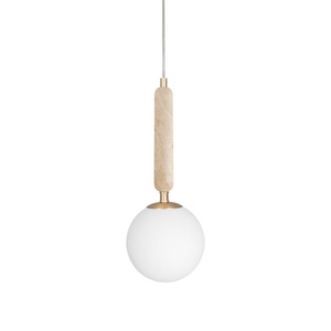 Globen Lighting Torrano 15 Lampadario Beige Travertino