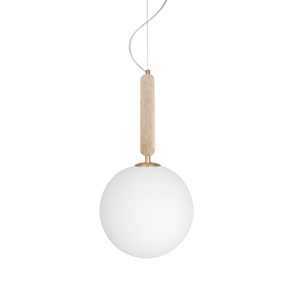 Globen Lighting Torrano 30 Lampadario Beige Travertine
