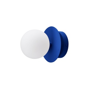Globen Lighting Plafoniera Art Deco Blu/ Bianco