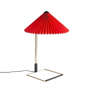 HAY Matin Lampada Da Tavolo Rosso Media