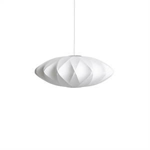 HAY Nelson Saucer Crisscross Bubble Lampadario Bianco Medio