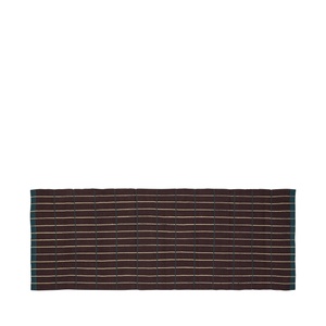 Tappeto Hübsch Cottage 80x200 Marrone/ Verde Scuro