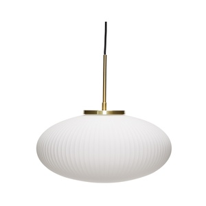 Hübsch Serene Lampadario Ellipse Bianco