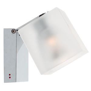 Fabbian Ghiaccio Cube Lampada Da Parete E Soffitto Classica Satinato Con Uscita Cavo