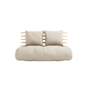 Divano Karup Design Shin Sano con Materasso Beige/ Laccato Trasparente