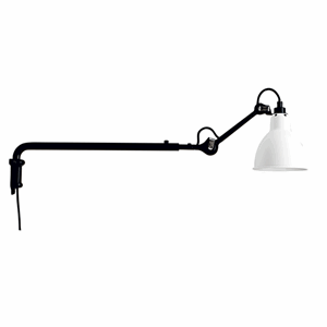 Lampe Gras N203 wall lamp mat black & mat white