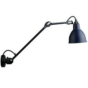 Lampe Gras N304 L40 Applique Nero Opaco E Blu Con Cavo