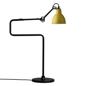 Lampada Da Tavolo Lampe Gras N317 Nero Opaco E Giallo Opaco