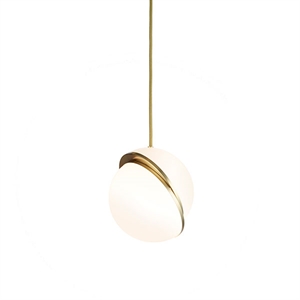 Lee Broom Mini Crescent Lampadario Opale/Ottone