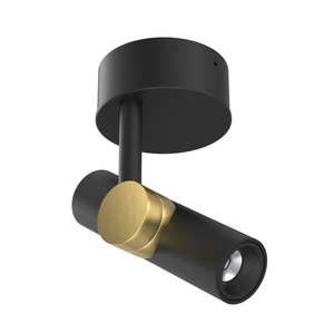 Linea Light Goose Applique Ø14 Nero/ Oro