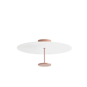 Linea Light Stilo_S Plafoniera Ø54 Beige Rosso