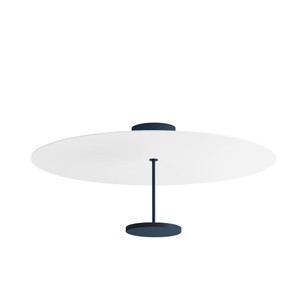 Linea Light Stilo_S Plafoniera Ø74 Acciaio Blu
