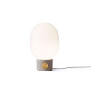 MENU JWDA Concrete Table Lamp Grey & Brass