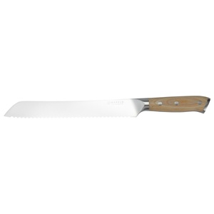 Coltello da pane europeo Mareld 23 cm in legno chiaro