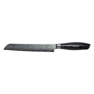 Coltello da pane giapponese Mareld Akio 20 cm Nero