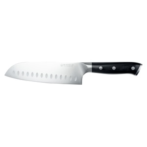 Coltello Santoku europeo Mareld 18 cm Nero
