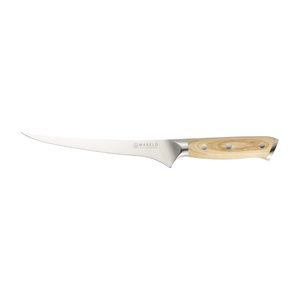 Coltello da filetto europeo Mareld 19 cm in legno chiaro