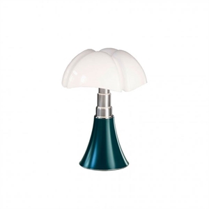 Martinelli Luce Mini Pipistrello 1965 Lampada da Tavolo Blu-Verde