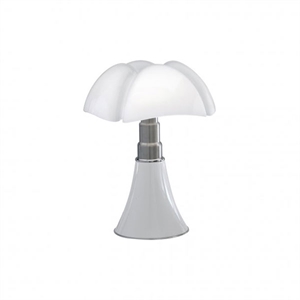 Martinelli Luce Pipistrello 1965 Lampada da Tavolo Mini Bianco U. Cavo