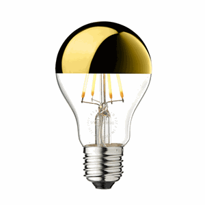 Design by Us Lampadina XL Arbitraria E27 LED 3.5W Oro
