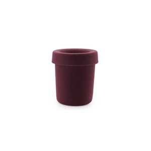 Normann Copenhagen Hide Cestino Per Ufficio Borgogna