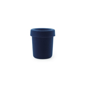 Normann Copenhagen Hide Cestino Per Ufficio Blu Scuro