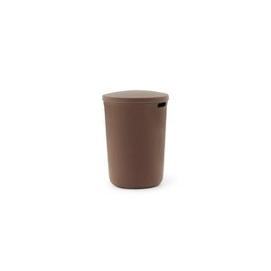 Normann Copenhagen Hide Cesto Portabiancheria Marrone