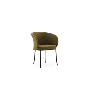 Sedia da Pranzo in Maglia Normann Copenhagen Nero/oliva
