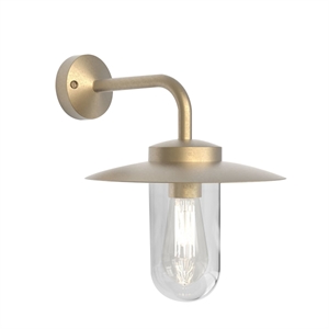 Astro Portree Wall Lampada Da Esterno LED in Ottone Naturale