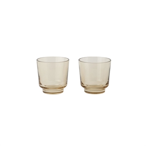 Muuto Raise Bicchiere Ocra Set 2 20 Cl