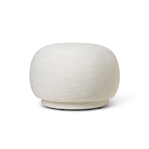 Ferm Living Rico Pouf Bouclé Bianco Sporco