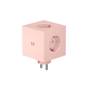 Avolt Square 2 Socket New Rosa