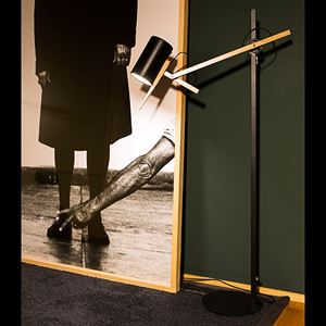 Marset Scantling P73 Lampada Da Terra Nera