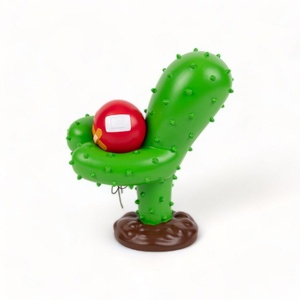 Seletti Love Hurts You Accessori Decorativi in ​​edizione Limitata Verde/ Rosso/ Marrone