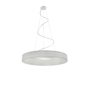 Lampadario Stilnovo Saturno Bianco