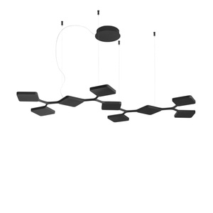 Stilnovo Quad Lampadario Linear Nero