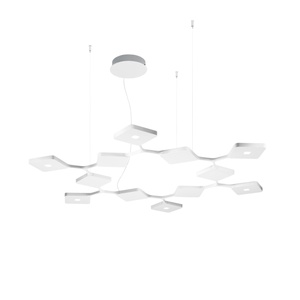Stilnovo Quad Lampadario Up/Down Bianco