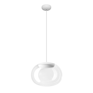 Lampadario Stilnovo La Mariée Bianco