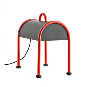 Lampada da Tavolo Stilnovo Valigia Rosso/ Nero